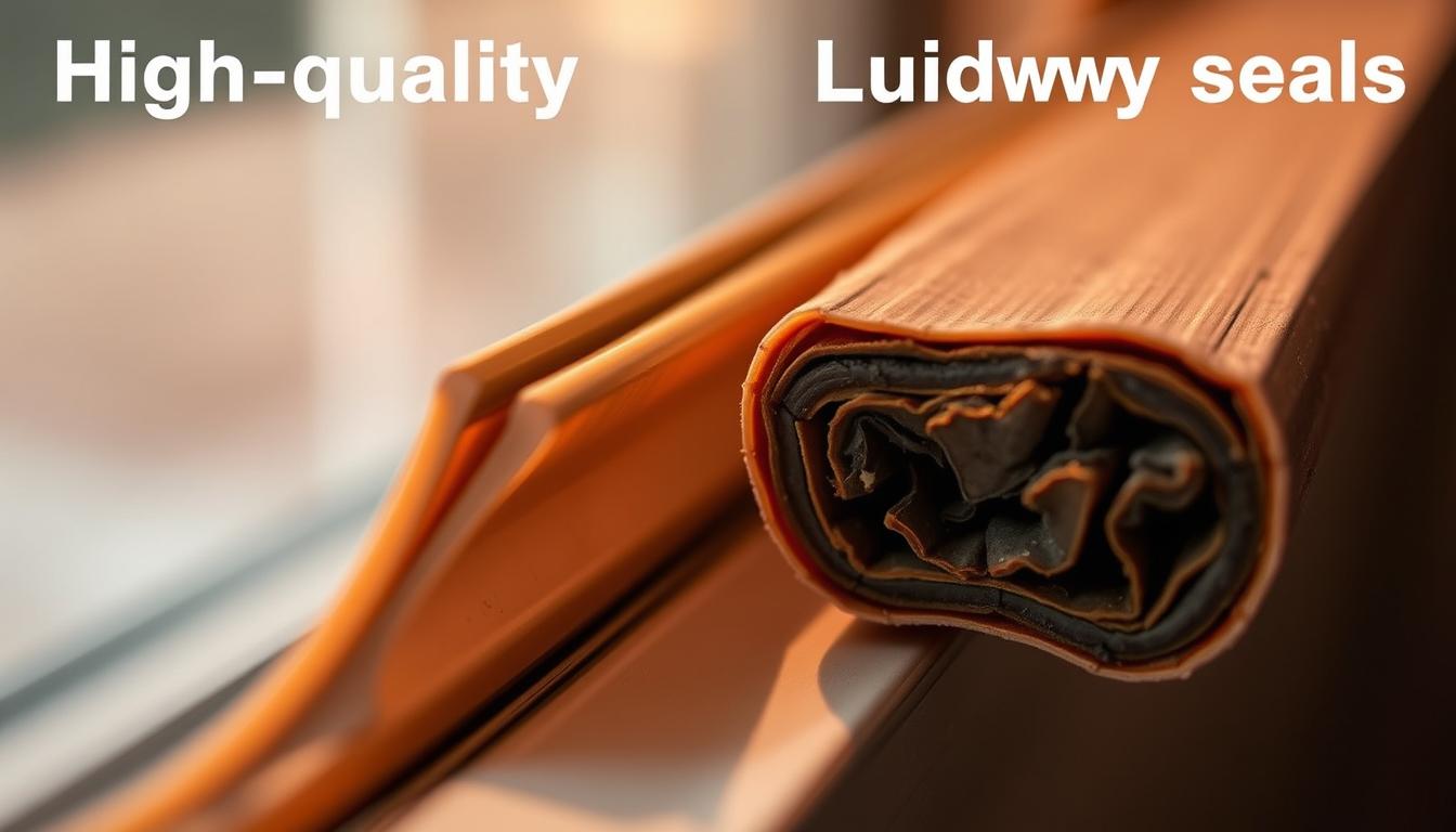 Fensterdichtungen Qualitätsunterschiede