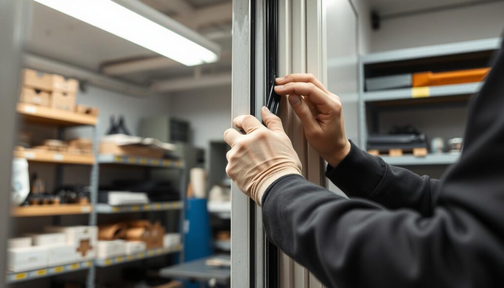 dichtungsprofil montieren