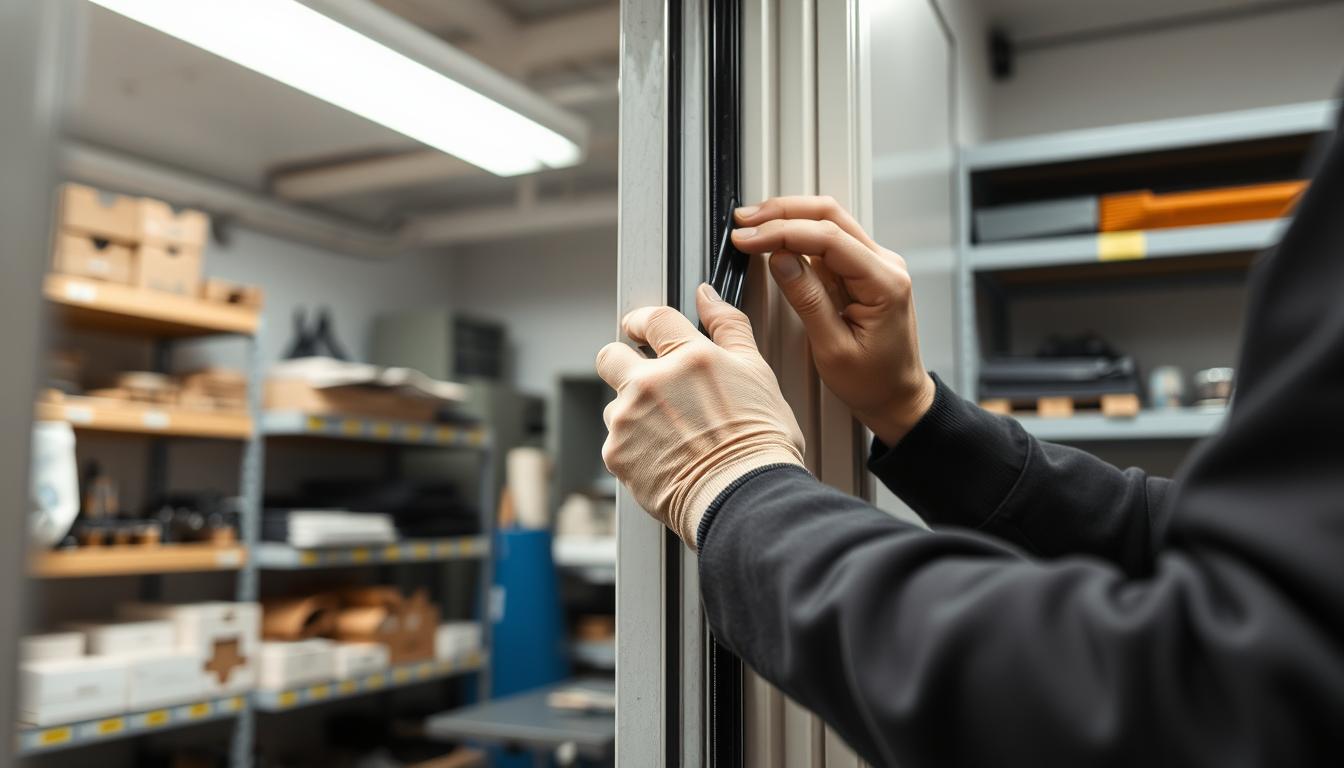 dichtungsprofil montieren